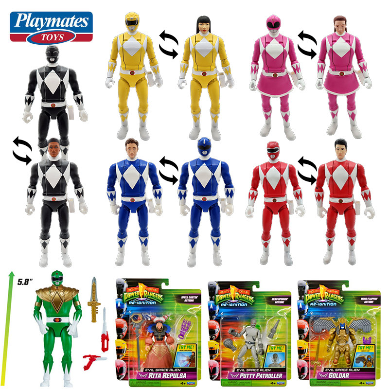 Model Kit Power Rangers - เพลย์เมทส์ ไมตี้ โมร์ฟิน พาวเวอร์ เรนเจอร์ส กรีน