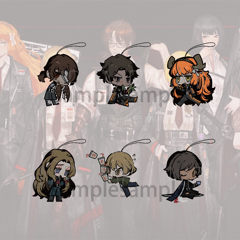 Model Kit Mobil - Action อุปกรณ์ต่อพ่วงตัวเลข COS อะนิเมะ Limbus บริษัท