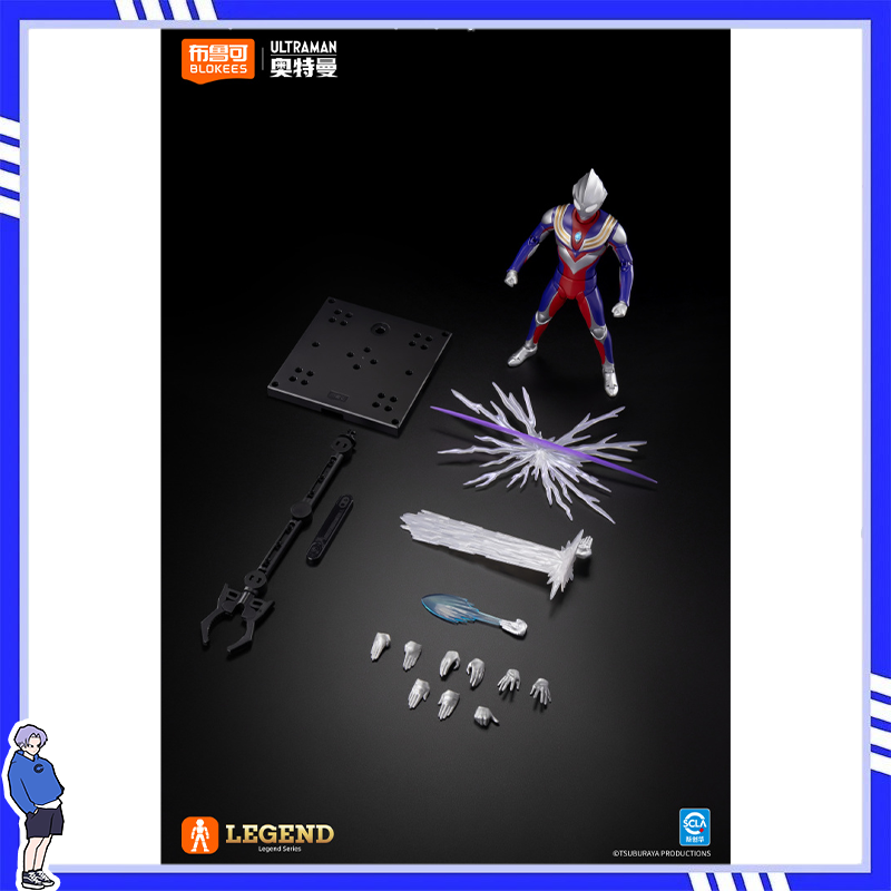 Model Kit Ultraman - ชุดของเล่นประกอบโมเดลอัลตร้าแมน ทีก้า รุ่นตำนาน นิว บล็อกกี้ส์ ของตกแต่งสร้างสรรค์สำหรับเด็ก