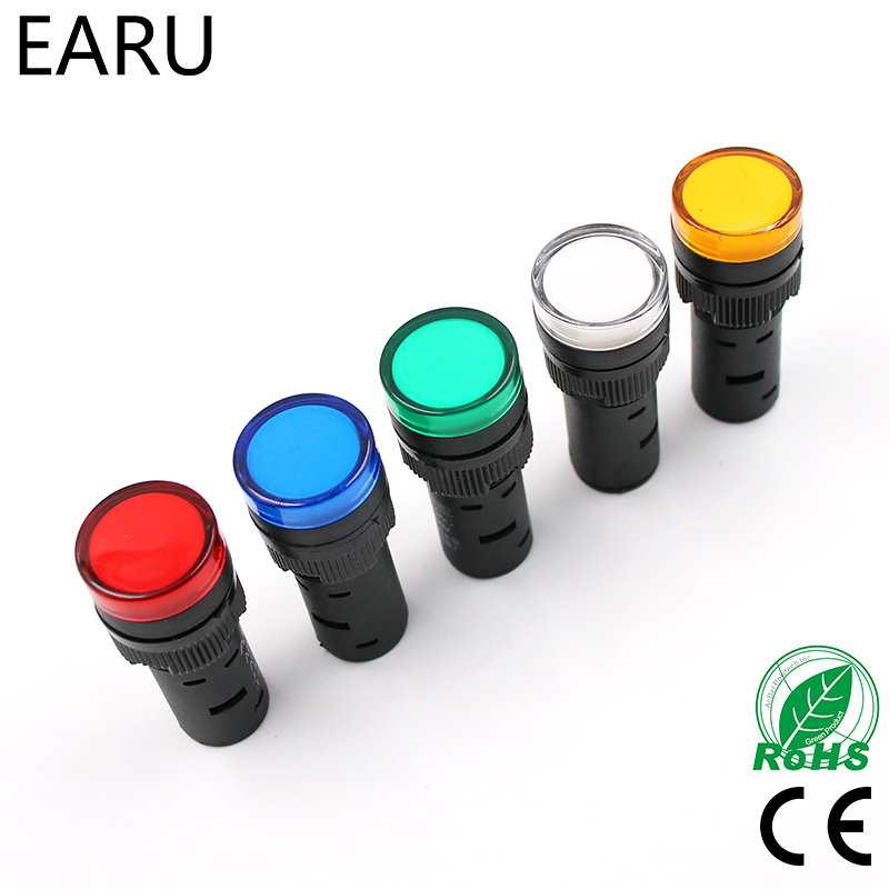 Panel Line Marker - 1 ชิ้น 16 มิลลิเมตรแผง Mount สัญญาณไฟ