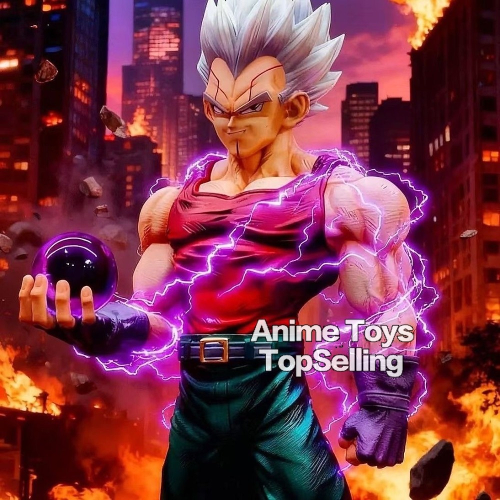 Model Kit Vegeta - ฟิกเกอร์อนิเมะดราก้อนบอล Z ขนาด 27 ซม./10.63 นิ้ว