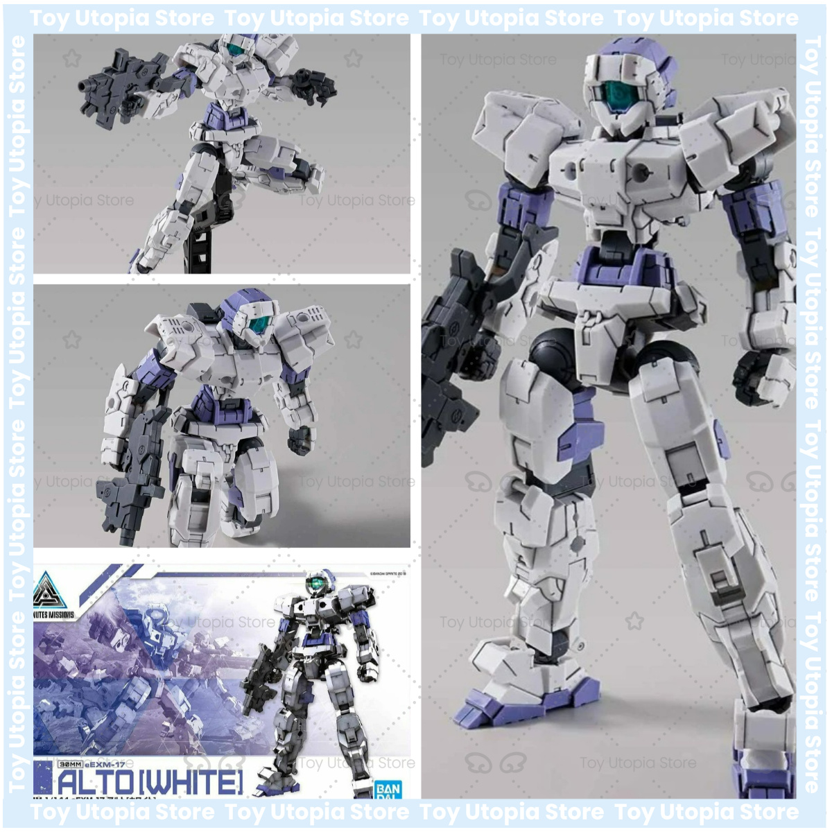 Model Kit Bandai 30 - ฟิกเกอร์ของแท้จาก Bandai, ชุดโมเดล 30 Minutes Missions,