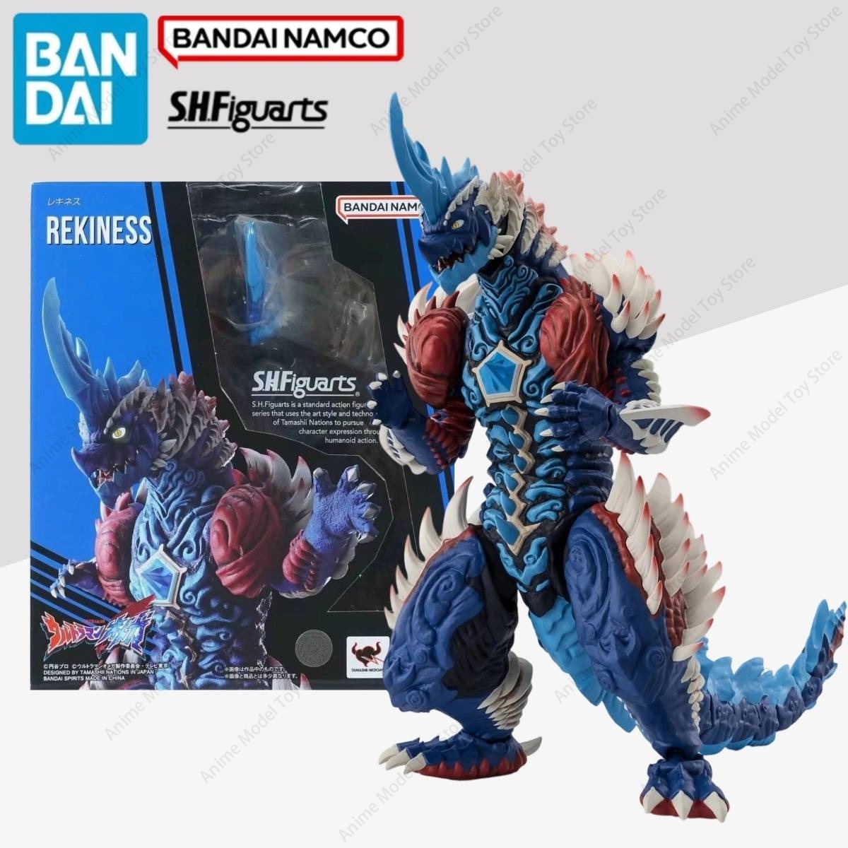 Model Kit Ultraman - ของแท้จาก Bandai ในสต็อก ฟิกเกอร์ SHF 1/12