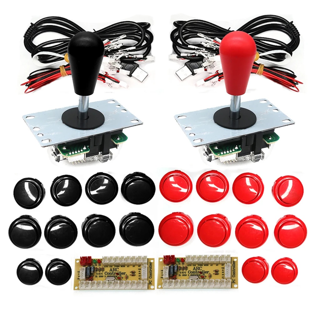Model Kit Zero - คัดลอก SANWA เกมคอนโซลอาเขต DIY ชุด 8