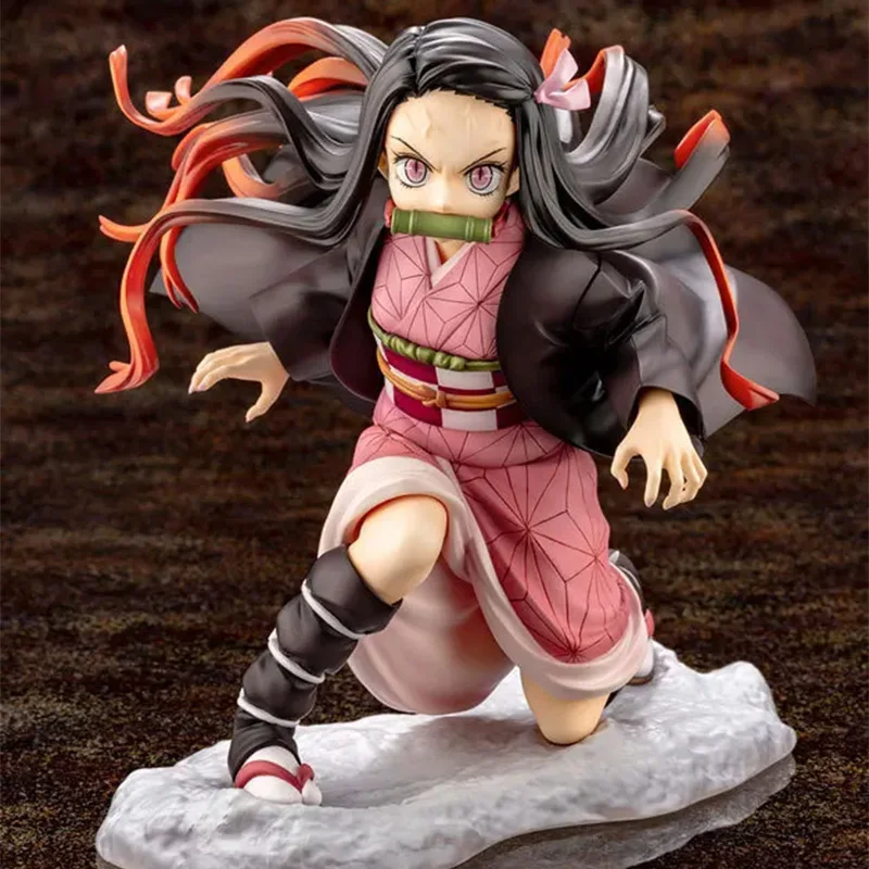 Model Kit Nezha - ฟิกเกอร์คาโมโตะ เนซึโกะ อนิเมะดาบพิฆาตอสูร โมเดลพีวีซี คิเมทสึ โนะ