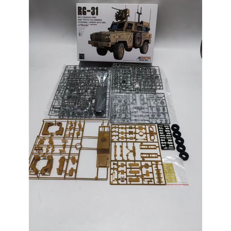 Model Kit Rg - Kinetic K-61010 1/35 Scale Canada RG-31