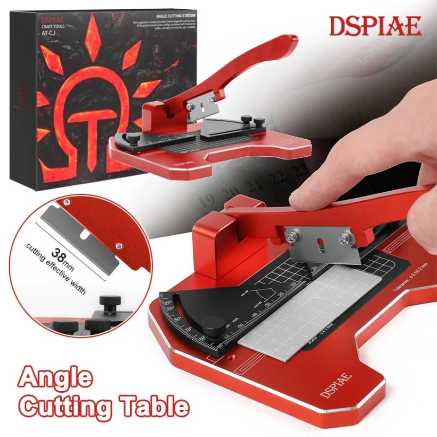 Model Kit Tool Set - DSPIAE AT-CJ ชุดเครื่องมือตัดแบบมุมคงที่ ชุดเครื่องมือช่าง งานละเอียด อลูมิเนียมอัลลอยด์
