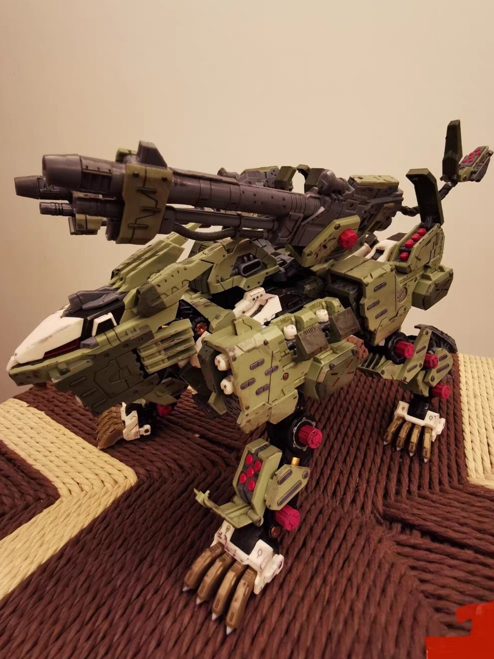 Model Kit Zero - ชุดพลาสติกบล็อกรูปแบบการสร้าง BT zoids RZ-041 Liger ZERO