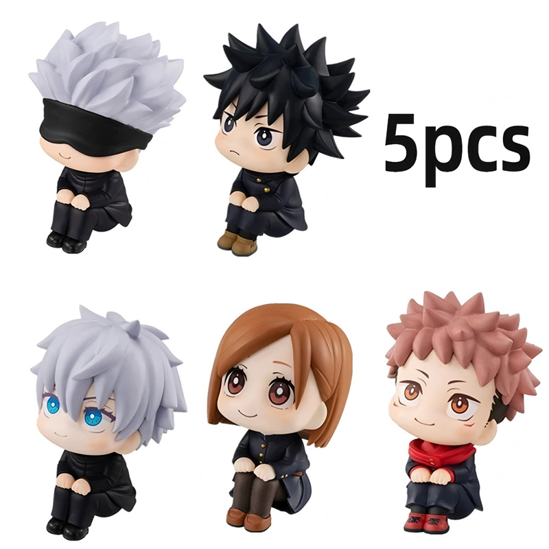 Model Kit Jujutsu Kaisen - ฟิกเกอร์อนิเมะจูจุตสึไคเซ็นขนาด 10 ซม. ยูจิ อิตาโดริ โกโจ
