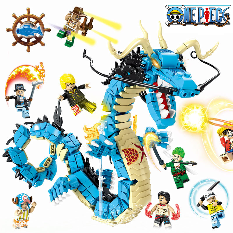 Model Kit Luffy - One Piece Building Blocks กล่องตาบอด Luffy