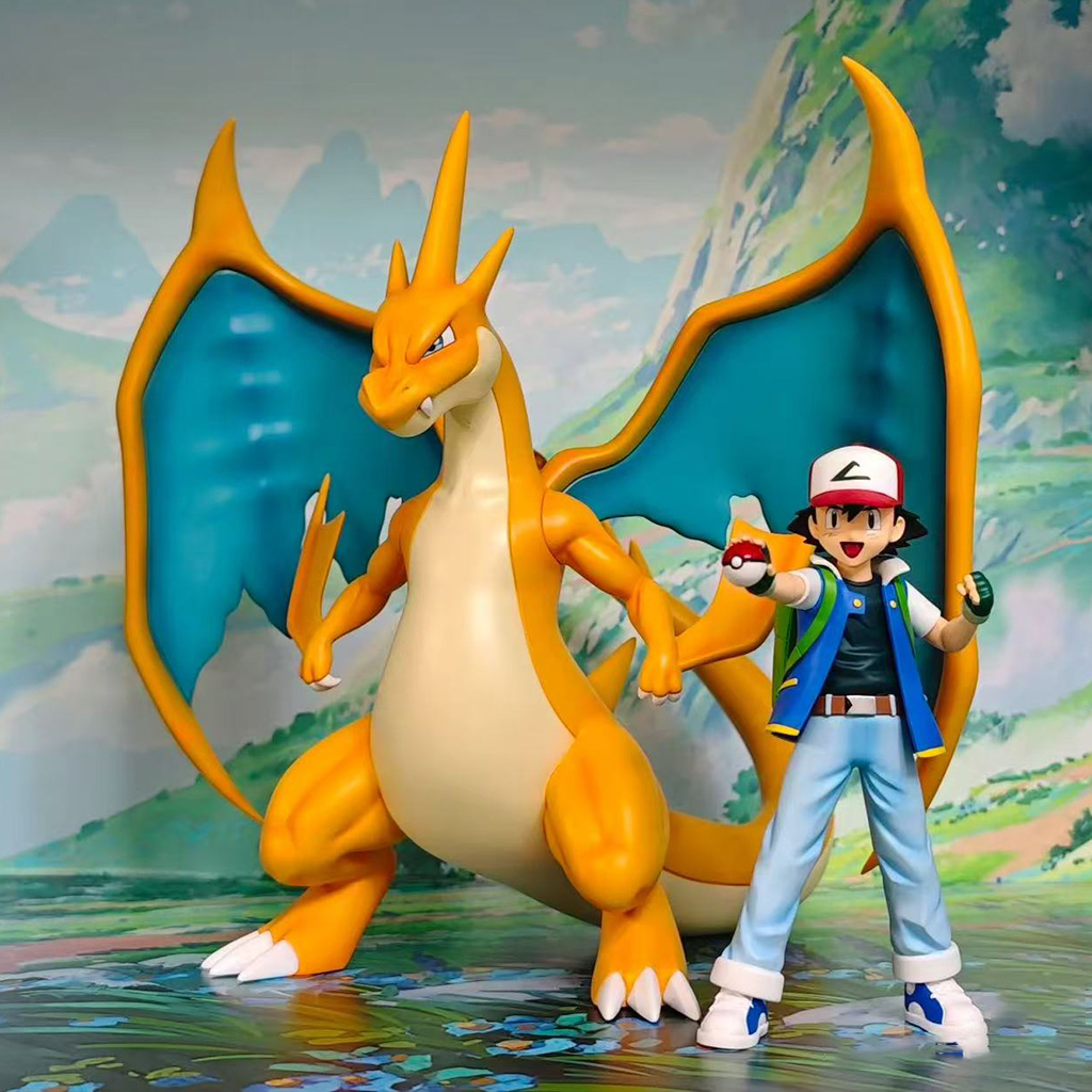 Model Kit Zero - 10.5 ซม./4.14in Pokemon อะนิเมะ Charizard Y