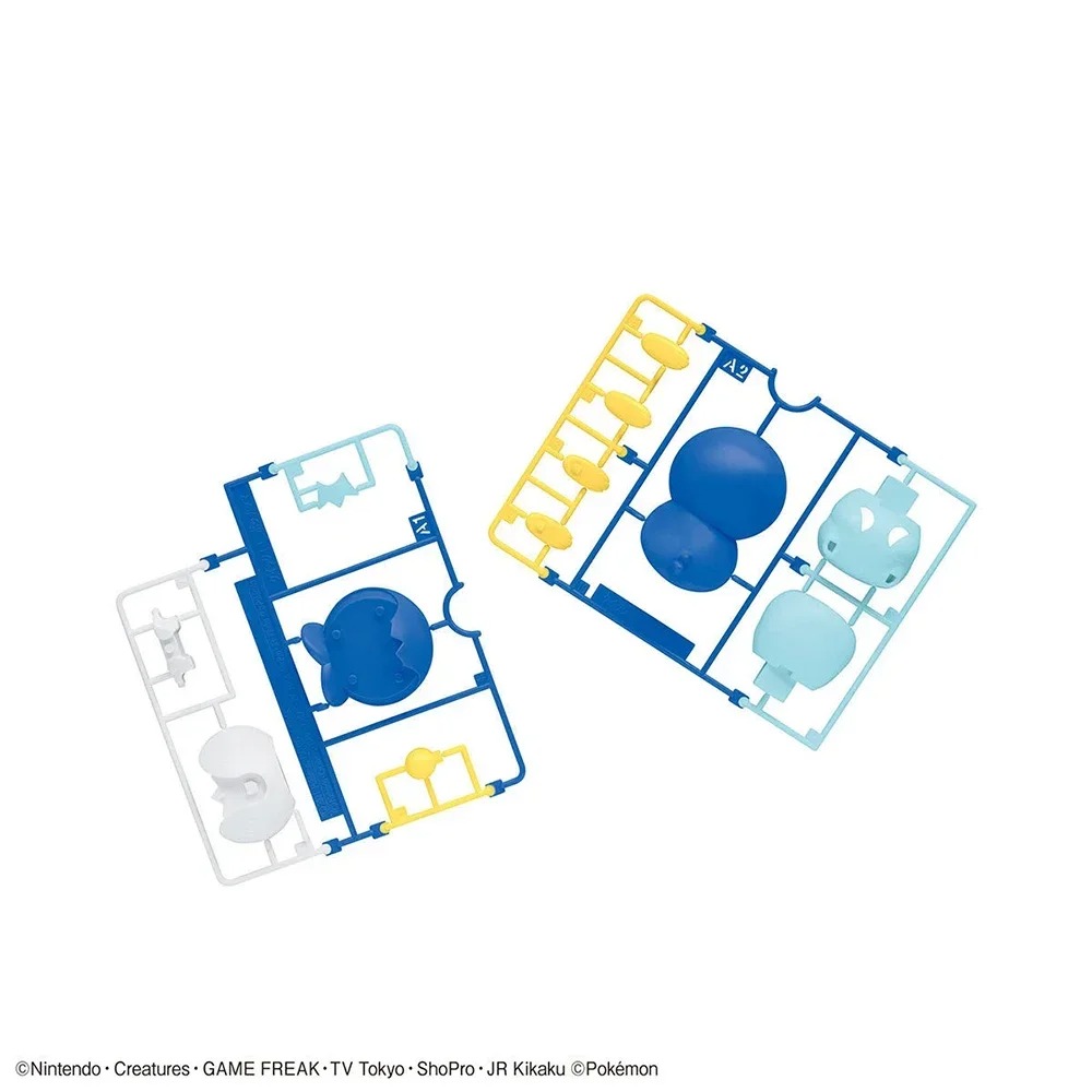 Model Kit Quick Piplup - ชุดประกอบโมเดลฟิกเกอร์โปเกมอนของแท้จาก Bandai รุ่น Quick Series พิปลัป