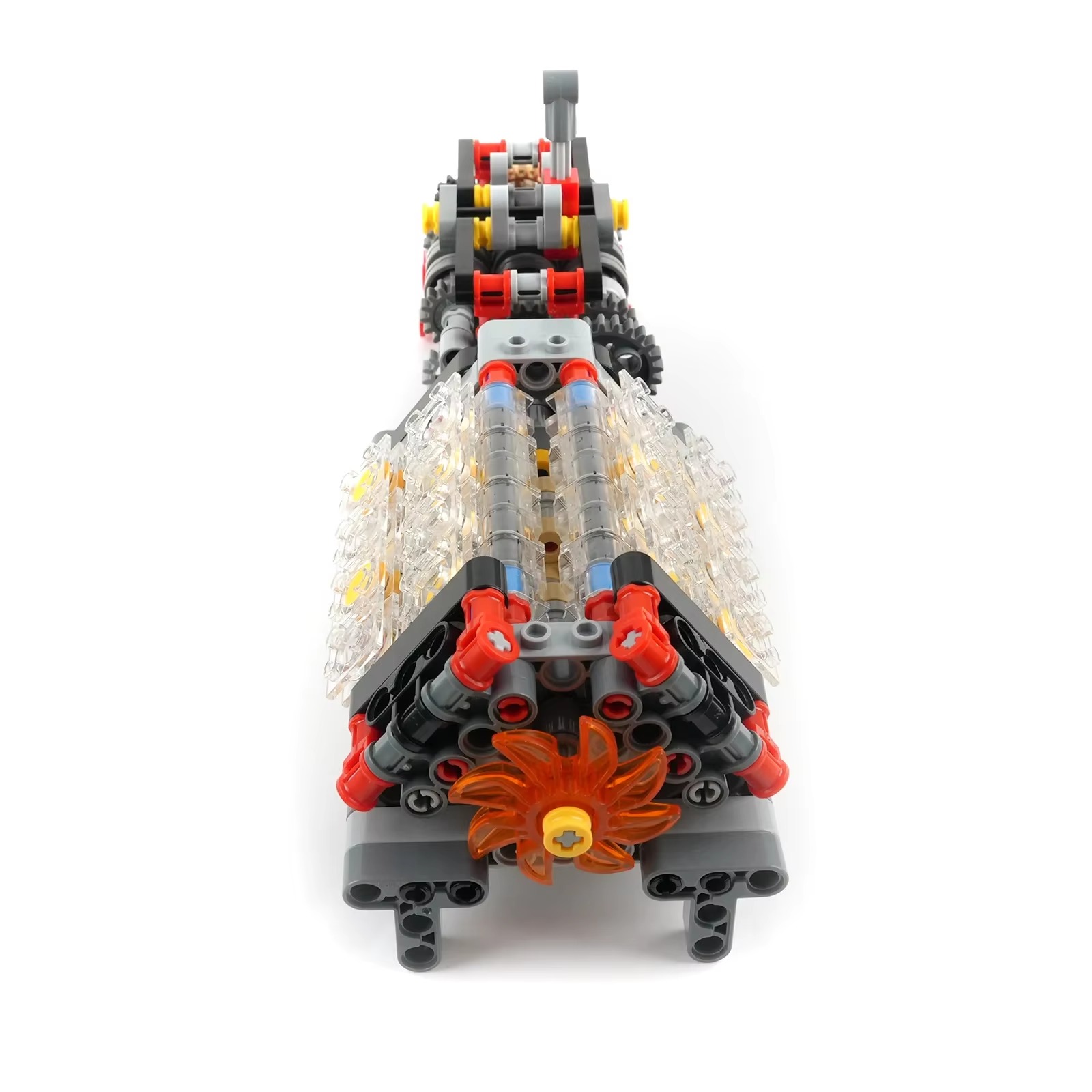 ตัวต่อเลโก้โปร่งใสไฮเทค V16 เค - Model Kit Engine บทวิจารณ์และราคา