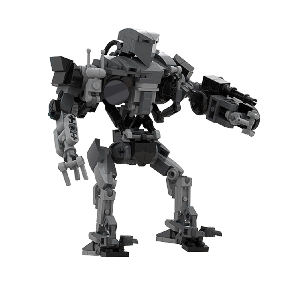 MOC RoboCoped Robot Building B - Model Kit Robocop บทวิจารณ์และราคา