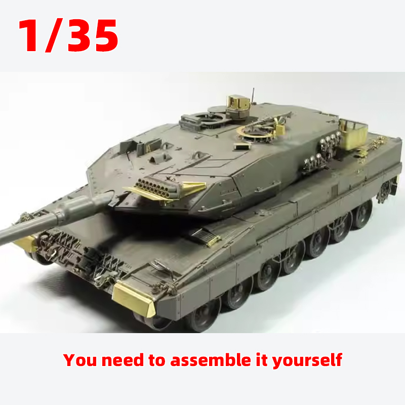 ชุดประกอบโมเดลรถถัง Leopard 2A - Model Kit Engine บทวิจารณ์และราคา