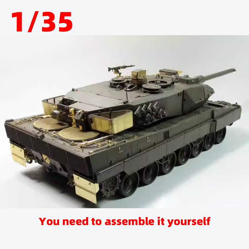 ชุดประกอบโมเดลรถถัง Leopard 2A - Model Kit Engine บทวิจารณ์และราคา