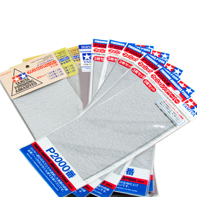 ชุดกระดาษทรายขัดเงา Tamiya สำห - Model Kit Tool Set บทวิจารณ์และราคา