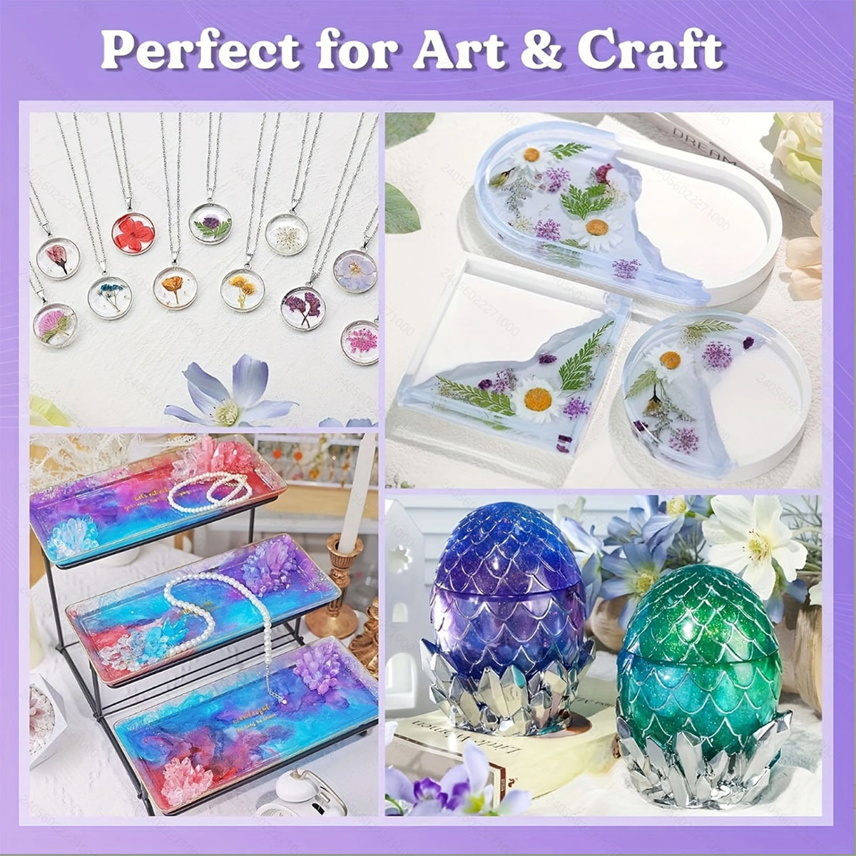 125 ml/250 ml Crystal Clear หล - Resin Kit Cast บทวิจารณ์และราคา