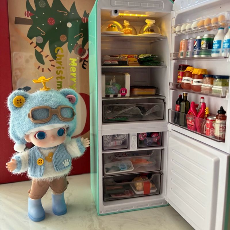 ชุดตู้เย็นจิ๋ว Original Fill T - Model Kitchen Set Pvc บทวิจารณ์และราคา