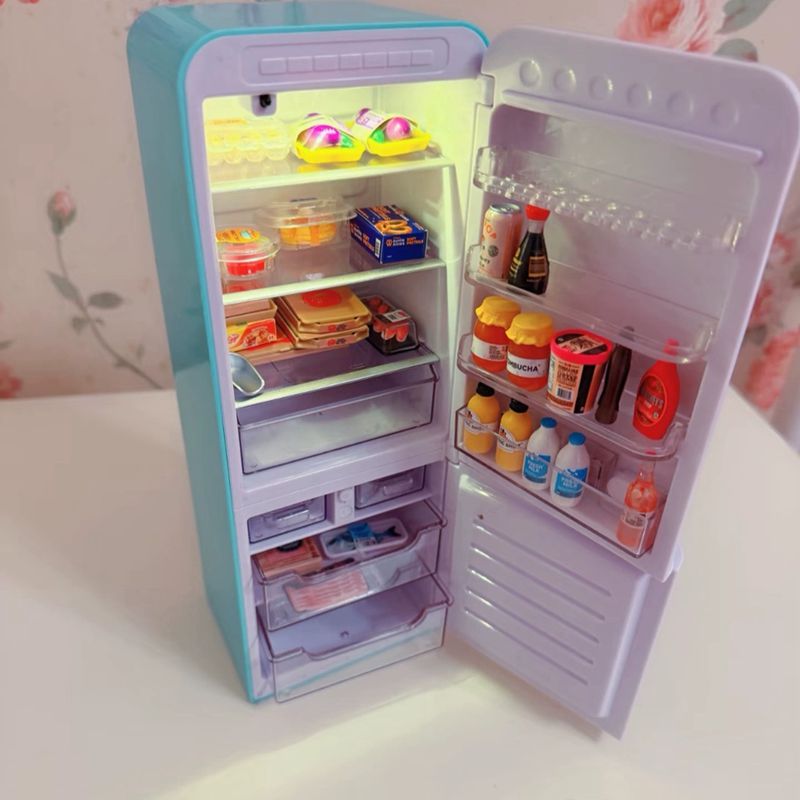 ชุดตู้เย็นจิ๋ว Original Fill T - Model Kitchen Set Pvc บทวิจารณ์และราคา