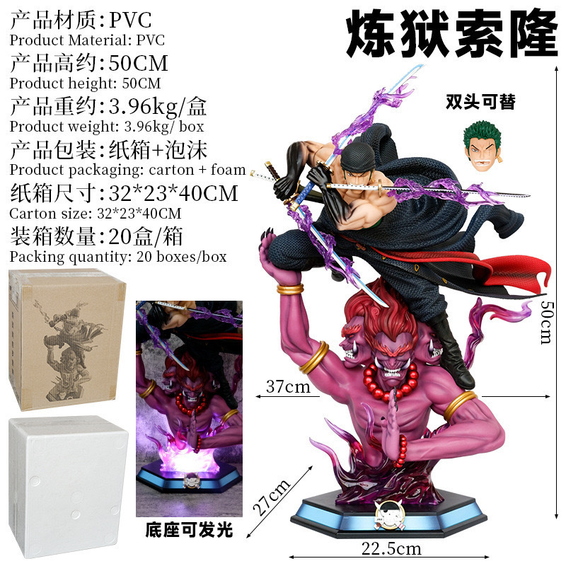 โมเดลวันพีซ โรโรโนอา โซโล รุ่น - Model Figure Base บทวิจารณ์และราคา