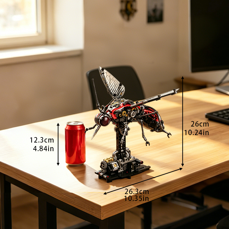 747 ชิ้น โมเดลตัวต่อรูปยุงแบบก - Model Kit Robocop บทวิจารณ์และราคา