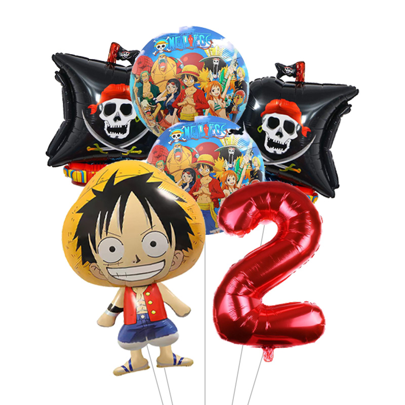 ชุดลูกโป่งฟอยล์ธีมวันพีซ ลูฟี่ - Model Kit Luffy บทวิจารณ์และราคา