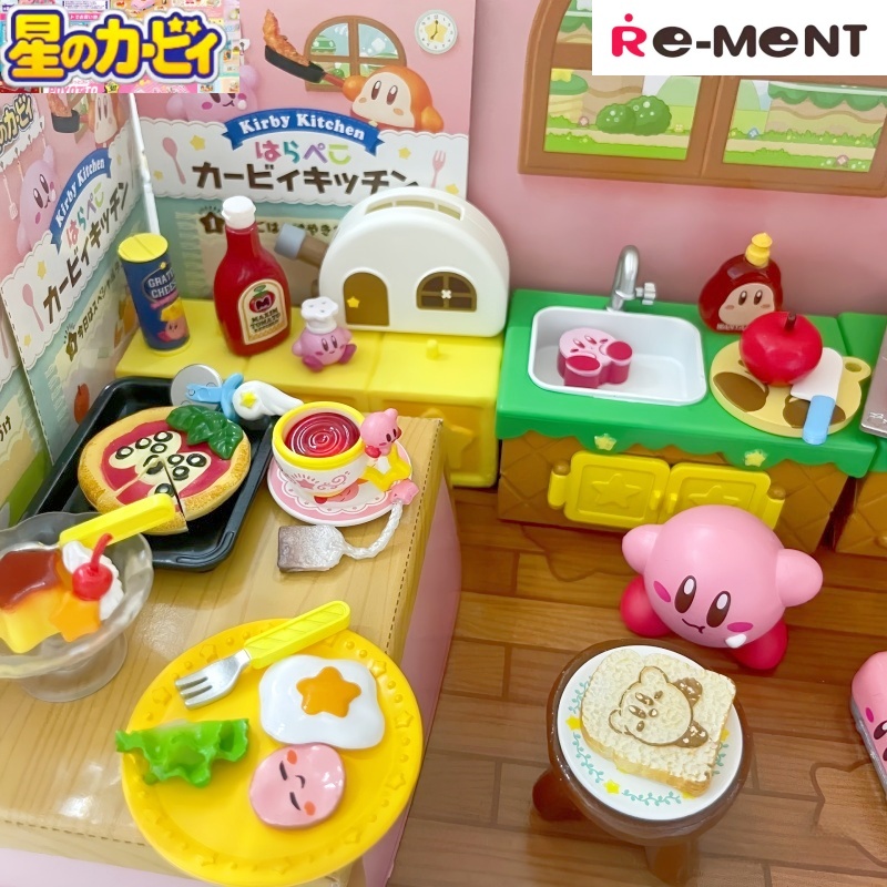 RE-MENT Kirby Kitchen Miniatur - Model Kitchen Set Pvc บทวิจารณ์และราคา
