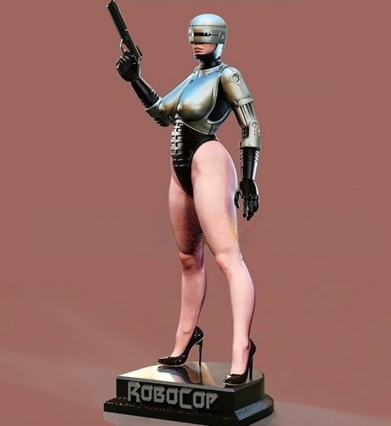 1/24 Scale Die-Cast รูปเรซิ่นช - Model Kit Robocop บทวิจารณ์และราคา