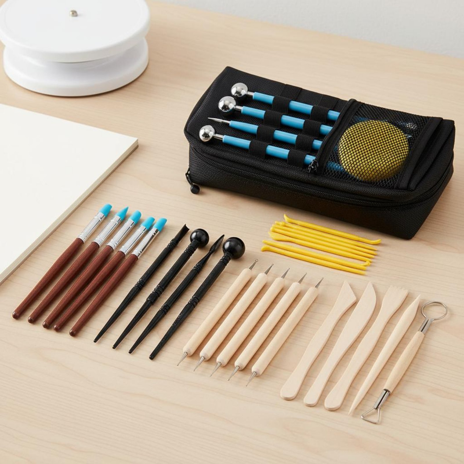 ชุดเครื่องมือปั้นดินเหนียว 38  - Model Kit Tool Set บทวิจารณ์และราคา
