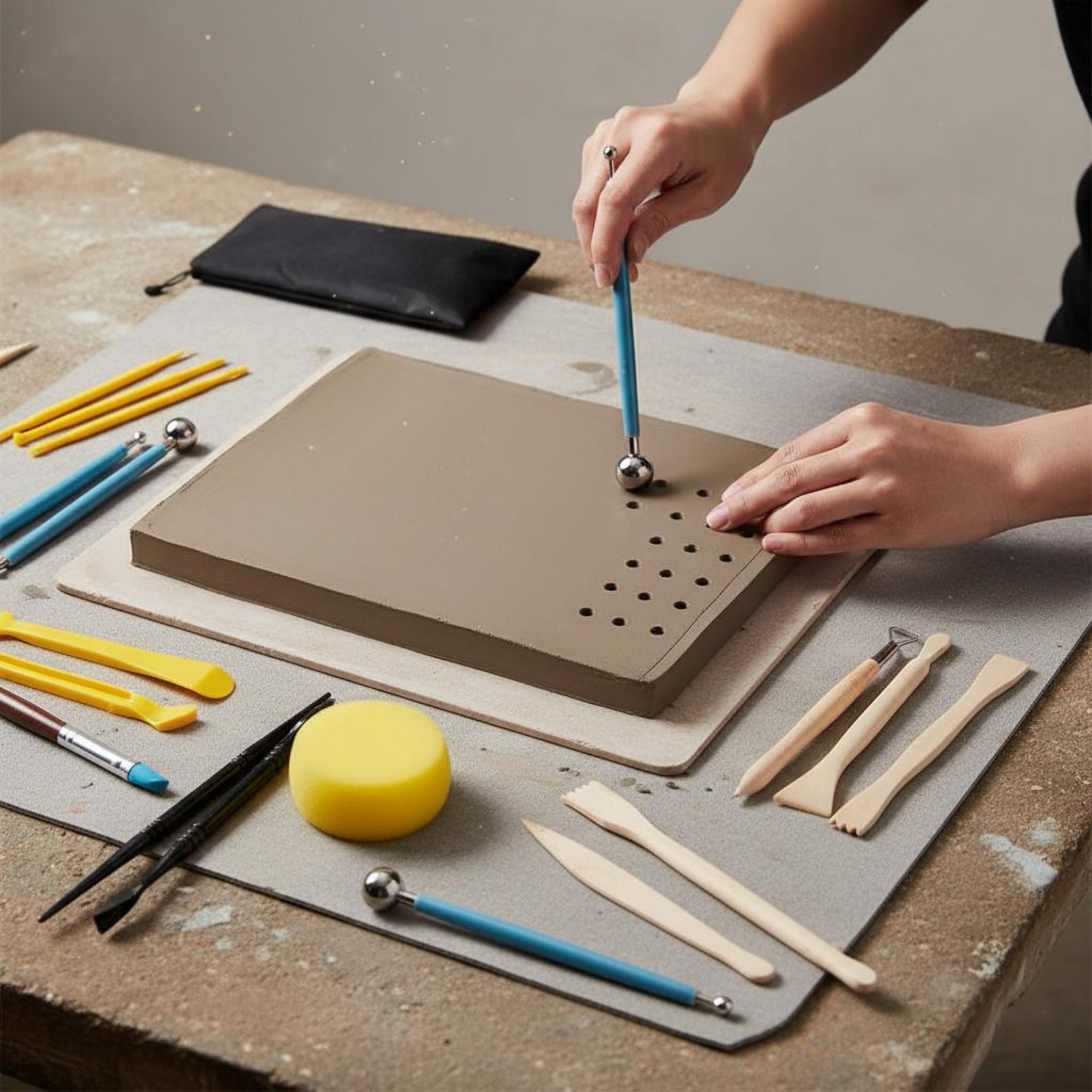 ชุดเครื่องมือปั้นดินเหนียว 38  - Model Kit Tool Set บทวิจารณ์และราคา