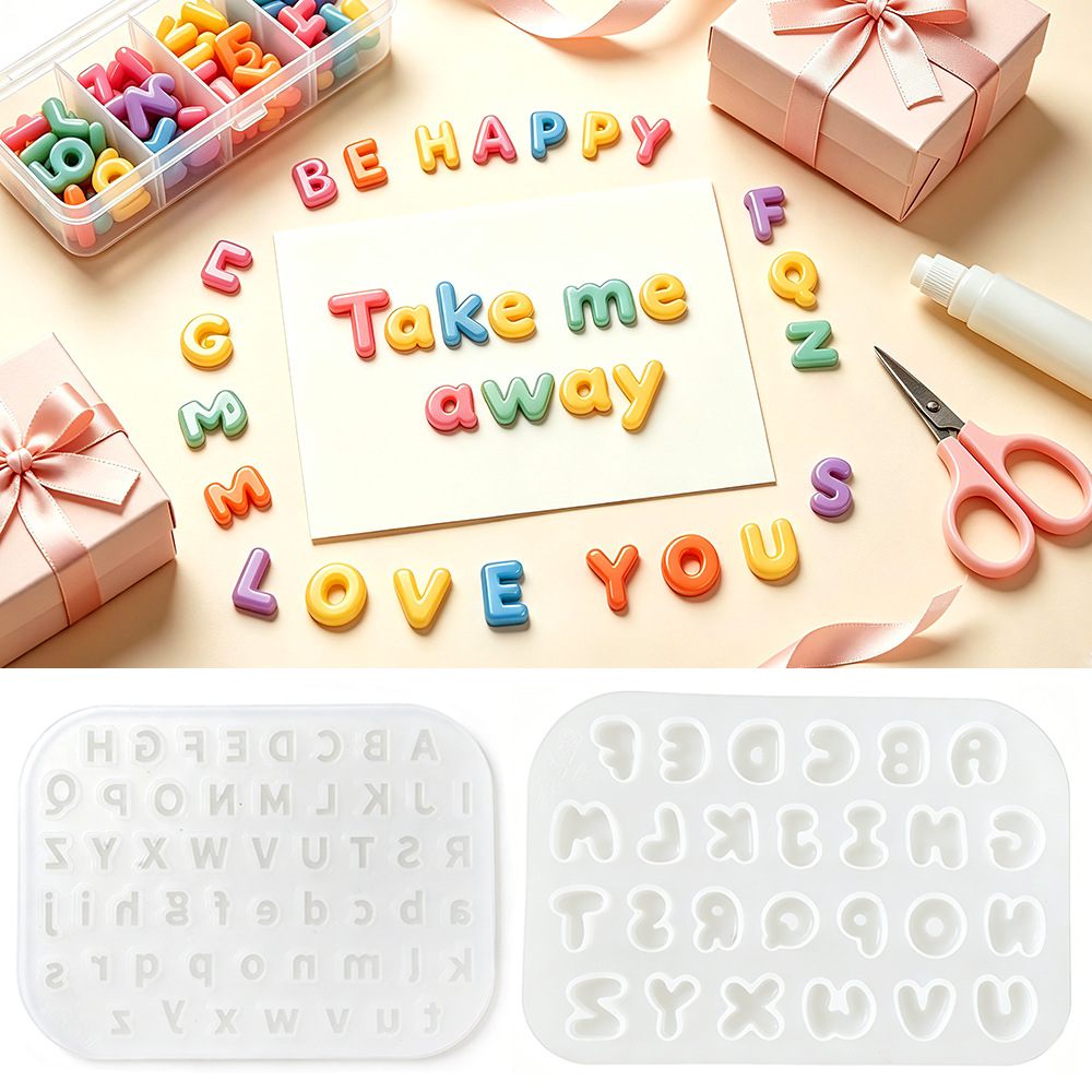 แม่พิมพ์ซิลิโคนตัวอักษรขนาดเล็ - Resin Kit Cast บทวิจารณ์และราคา