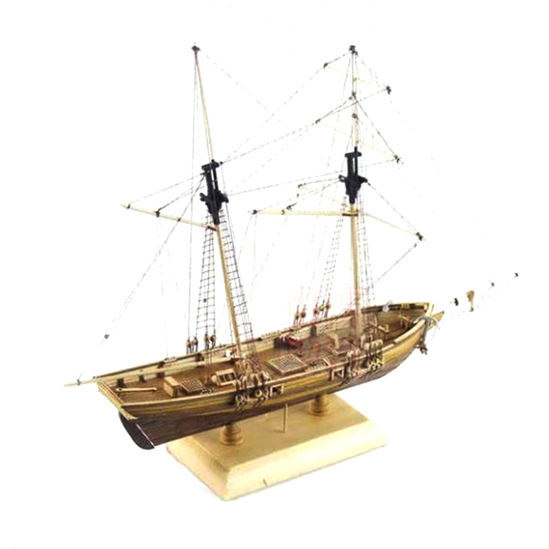 1:70ใหม่โมเดลเรือใบไม้ท่าเรือข - Model Kit Yacht บทวิจารณ์และราคา