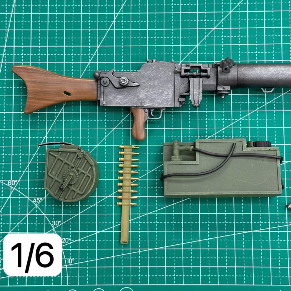 โมเดลปืนกล MG08/15 ขนาด 1/6 สำ - Model Kit Figures บทวิจารณ์และราคา