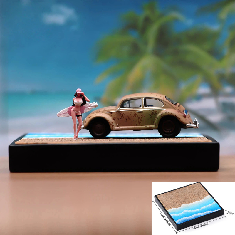 ฐานเรซิ่นขนาด 1:64 สำหรับรถจิ๋ - Model Figure Base บทวิจารณ์และราคา