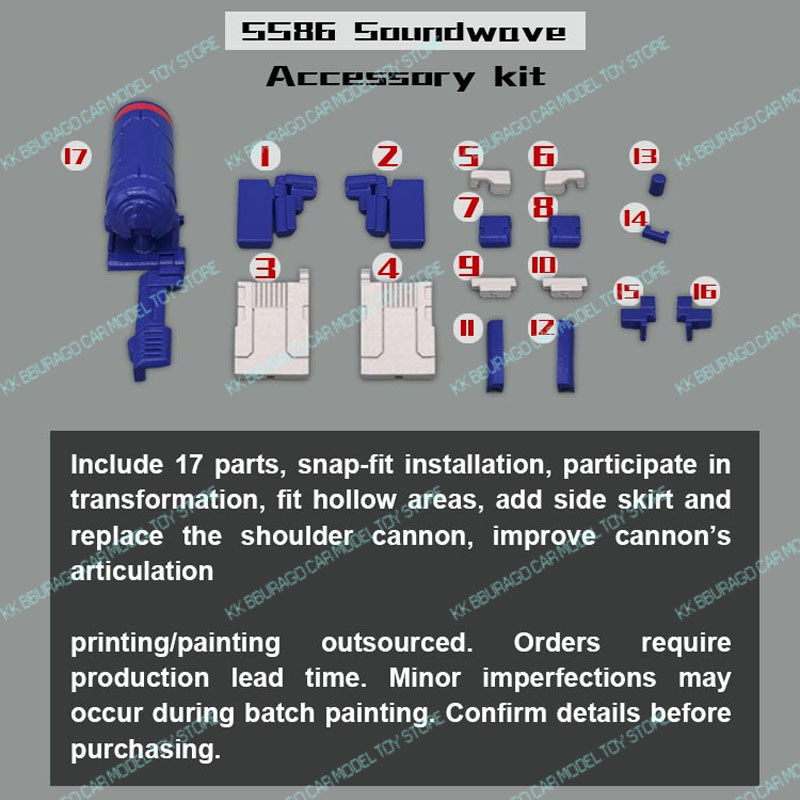 GUO Studio Transformation SS86 - Model Kit Studio บทวิจารณ์และราคา