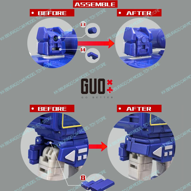 GUO Studio Transformation SS86 - Model Kit Studio บทวิจารณ์และราคา