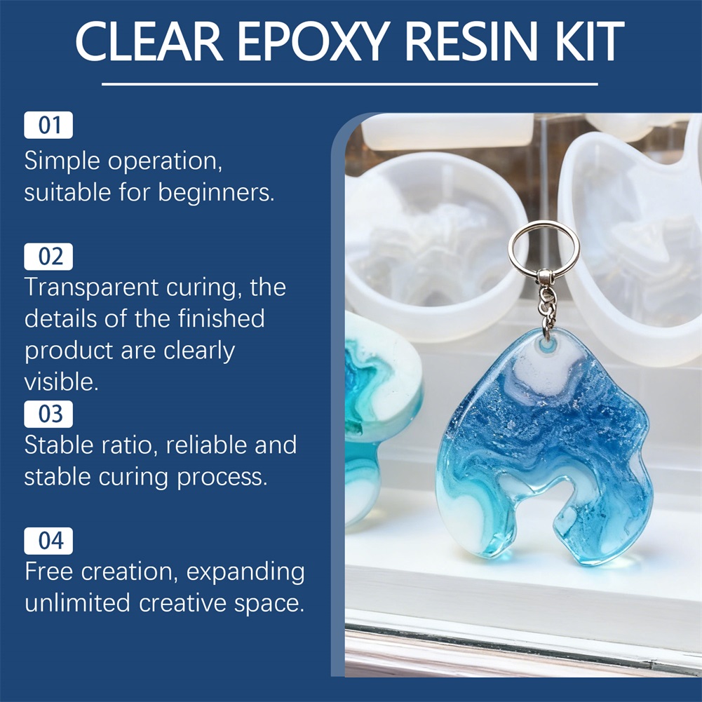 เรซิ่นอีพ็อกซี่ใส DIY สำหรับทำ - Resin Kit Cast บทวิจารณ์และราคา