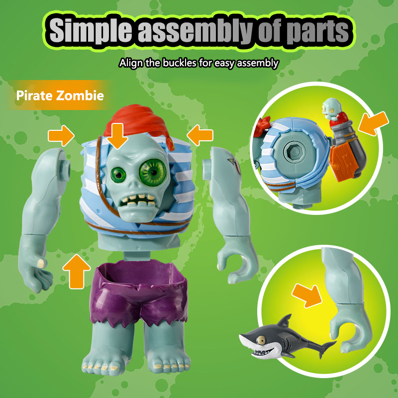 Plants vs. Zombies 2 ชุดของเล่ - Model Kit Zombie บทวิจารณ์และราคา