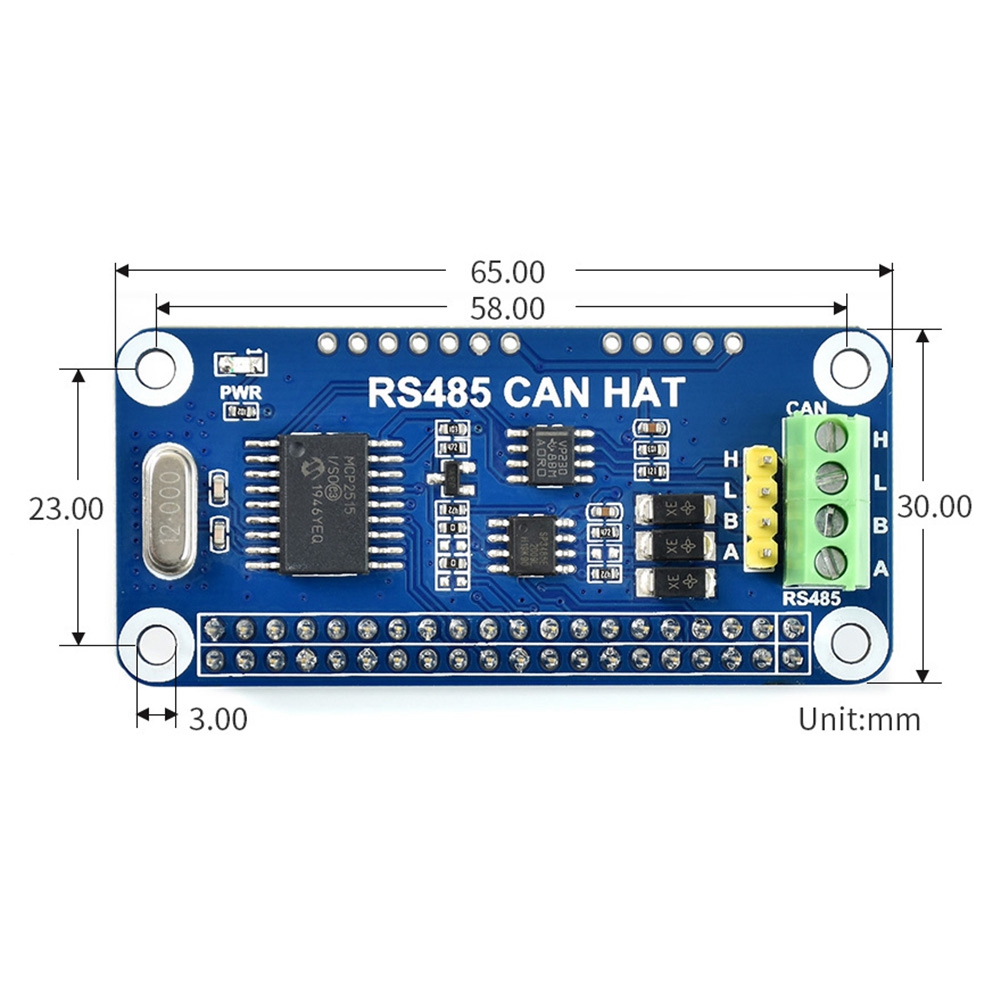 ABFKL Waveshare MCP2515 RS485  - Model Kit Zero บทวิจารณ์และราคา