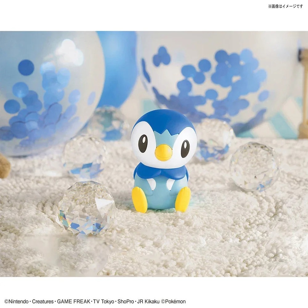 ชุดประกอบโมเดลฟิกเกอร์โปเกมอนข - Model Kit Quick Piplup บทวิจารณ์และราคา
