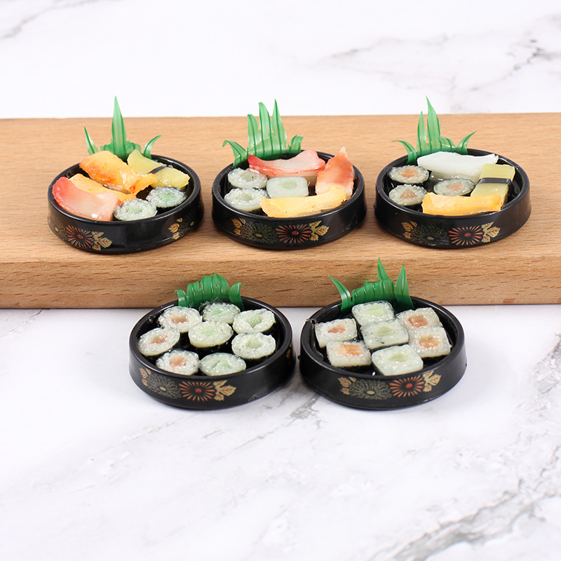 ชุดอาหารจำลองซูชิจิบบิ่งญี่ปุ่ - Model Kitchen Set Pvc บทวิจารณ์และราคา